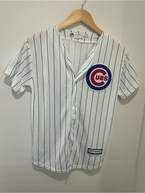 Chicago Cubs Majestic Cool Base Jersey Youth Medium